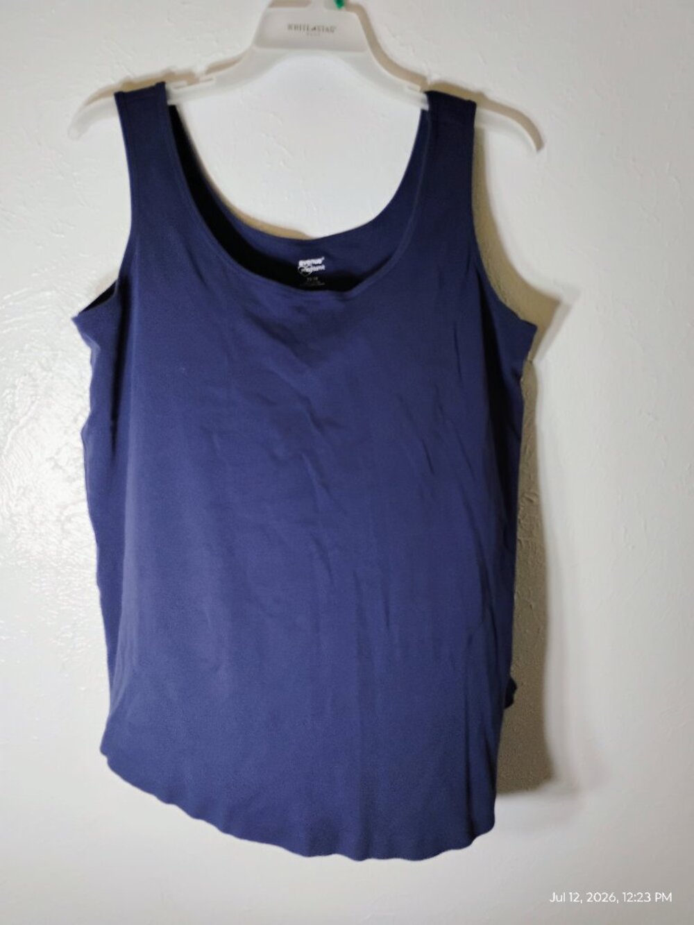 Avenue "You Tank" Women's Tank Top – Size 22/24 – Navy Blue